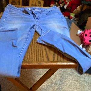 Jr American eagle jeggings 6 short